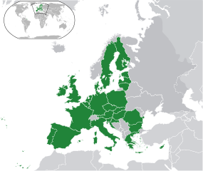 Europäische Union - Bildquelle: Wikipedia / Hayden120 and NuclearVacuum