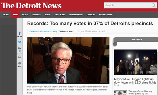 Detroit News - Bildquelle: Screenshot-Ausschnitt www.detroitnews.com
